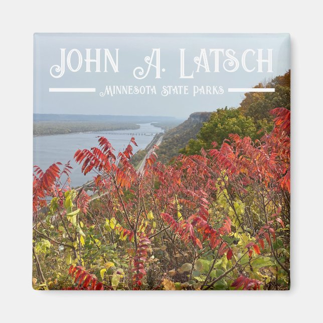 John A. Latsch Staat Park Magnet (Vorne)