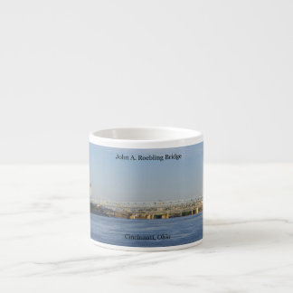 John A Roebling Bridge Espresso Tasse