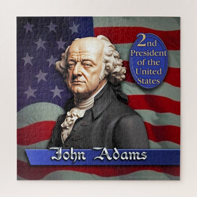 John Adams: 2. Präsident der Vereinigten Staaten (Vertikal)