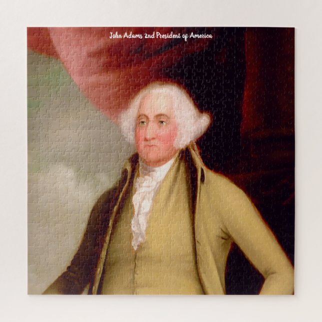 John Adams 2. Präsident von Amerika. (Vertikal)