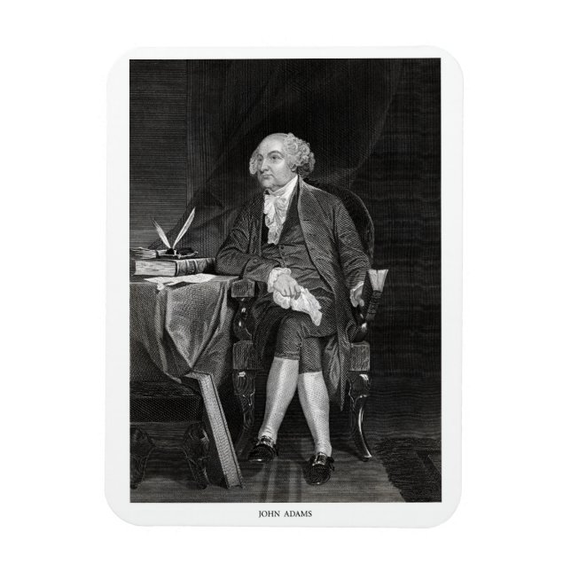 John Adams Magnet (Vertikal)