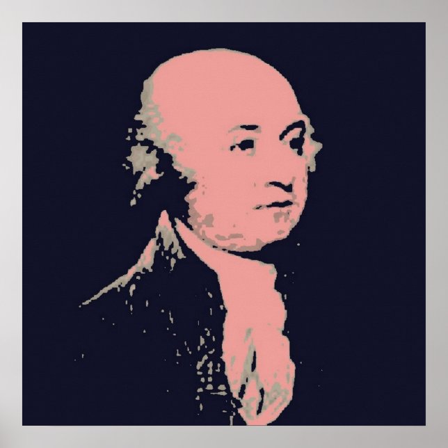 John Adams Poster (Vorne)