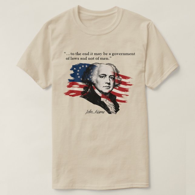 John Adams T-Shirt (Design vorne)
