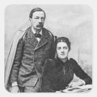 John Addington Symonds und seine Tochter, 1891