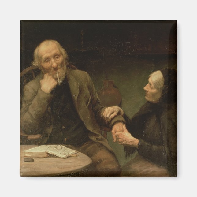 John Anderson, My Jo, 1894 (Öl auf Leinwand) Magnet (Vorne)