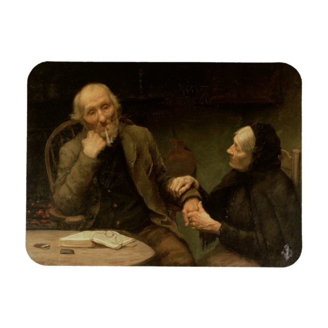 John Anderson, My Jo, 1894 (Öl auf Leinwand) Magnet (Horizontal)