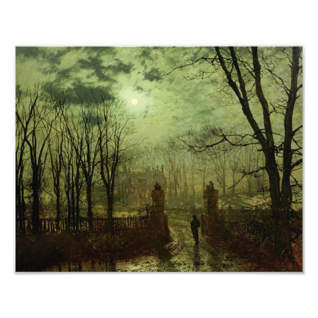 John Atkinson Grimshaw - Am Park Gate Fotodruck (Vorne)