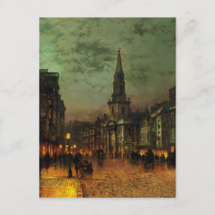 John Atkinson Grimshaw- Blackman Street, London Postkarte