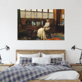 John Atkinson Grimshaw - Das Wiegenlied Leinwanddruck