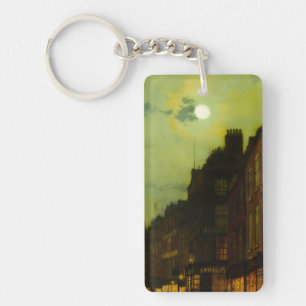John Atkinson Grimshaw Glasgow Docks Schlüsselanhänger