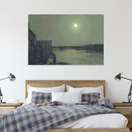 John Atkinson Grimshaw - Southwark Bridge im Mondl Leinwanddruck