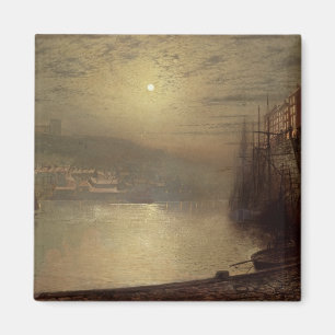 John Atkinson Grimshaw Whitby (Öl auf Leinwand) Magnet