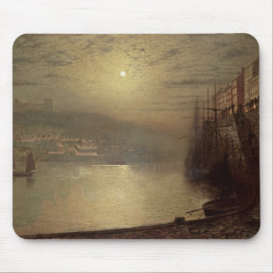 John Atkinson Grimshaw Whitby (Öl auf Leinwand) Mousepad