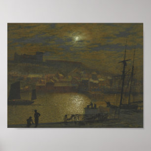 John Atkinson Grimshaw - Whitby von Scotch Head Poster