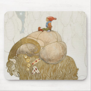 John Bauer - Die Weihnachtsziege Mousepad
