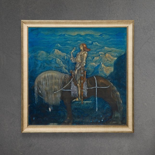 John Bauer Ein Ritter von unter Gnomes Poster (Von Creator hochgeladen)