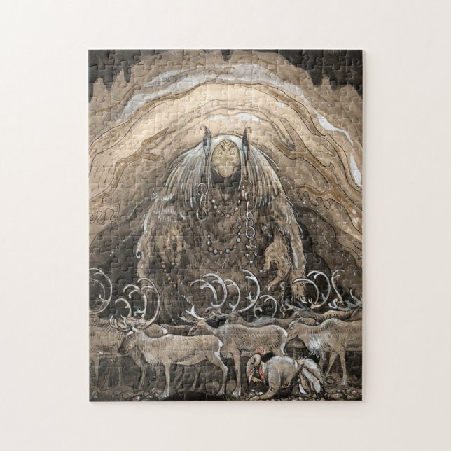 John Bauer - Gnomen And Trolls (Vertikal)