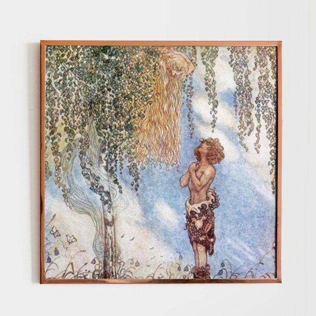 John Bauer Princess in einem Baum Poster (Von Creator hochgeladen)