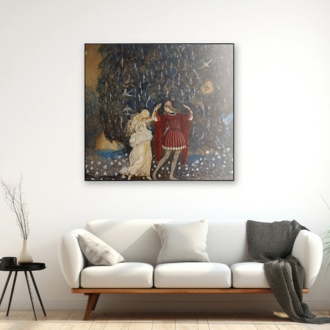 John Bauer Princess und Prince Vintag Art Poster (Von Creator hochgeladen)