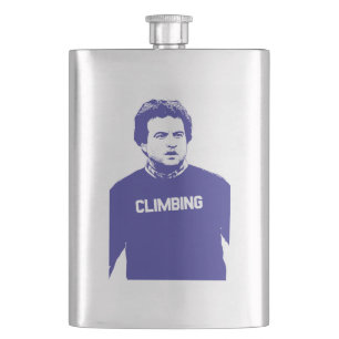John Belushi Climbing Flachmann