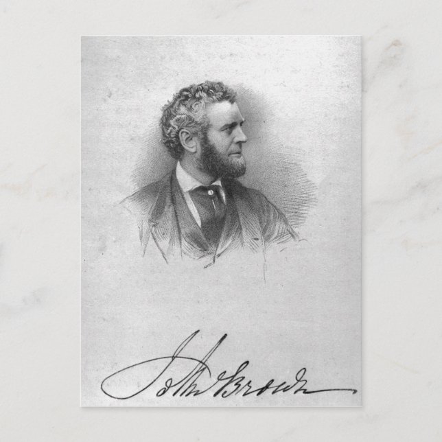 John Brown Postkarte (Vorderseite)