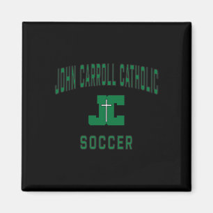 John Carroll Catholic High School Cavaliers Fußbal Magnet