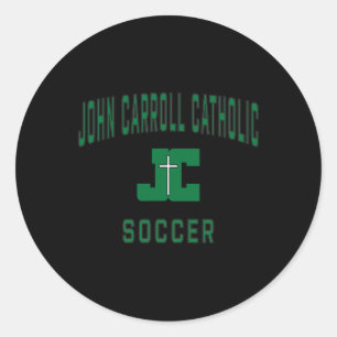 John Carroll Catholic High School Cavaliers Fußbal Runder Aufkleber