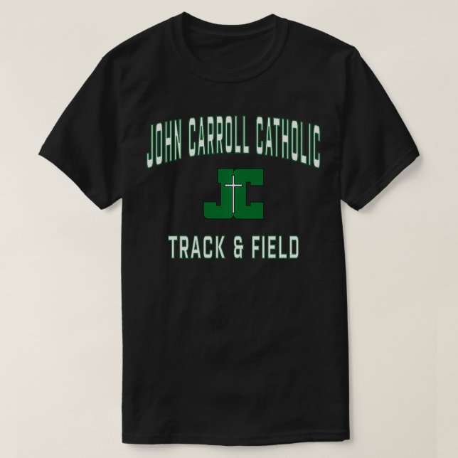 John Carroll Catholic High School Cavaliers Track  T-Shirt (Design vorne)