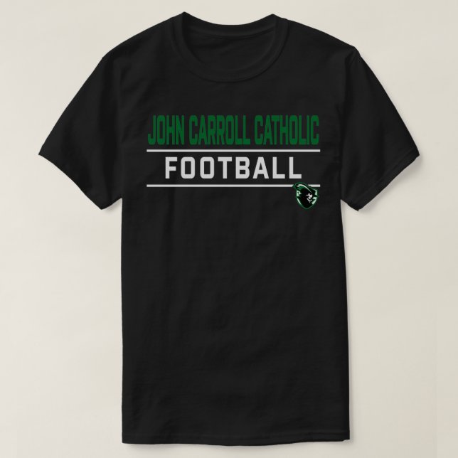 John Carroll Katholic High School Cavaliers Footba T-Shirt (Design vorne)