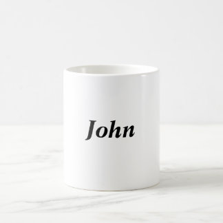 John Coffee Tasse