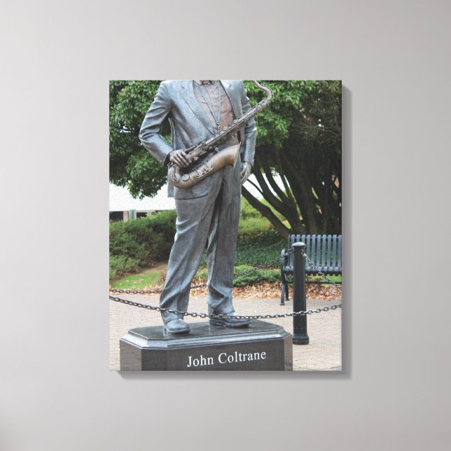 John Coltrane Leinwanddruck (Vorderseite)