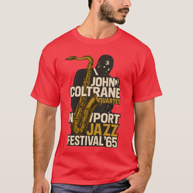 John Coltrane Quartett T-Shirt (Vorderseite)