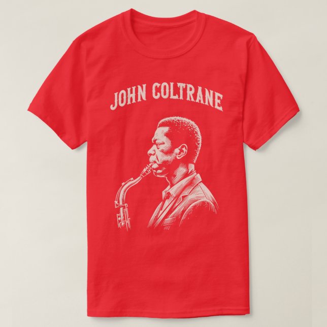 John Coltrane T-Shirt (Design vorne)