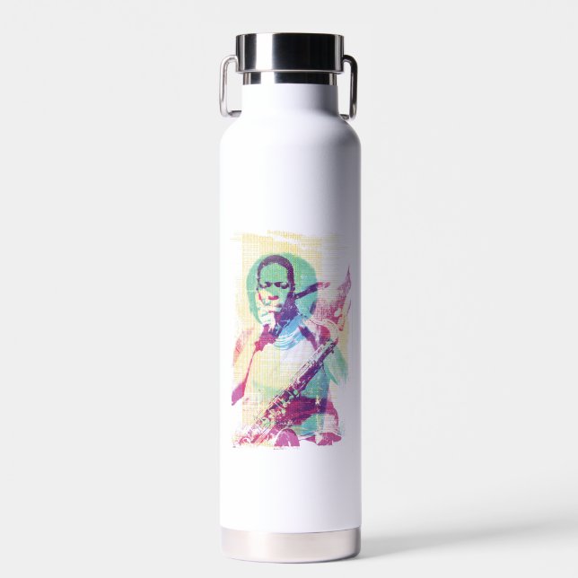 John Coltrane Trinkflasche (Vorne)