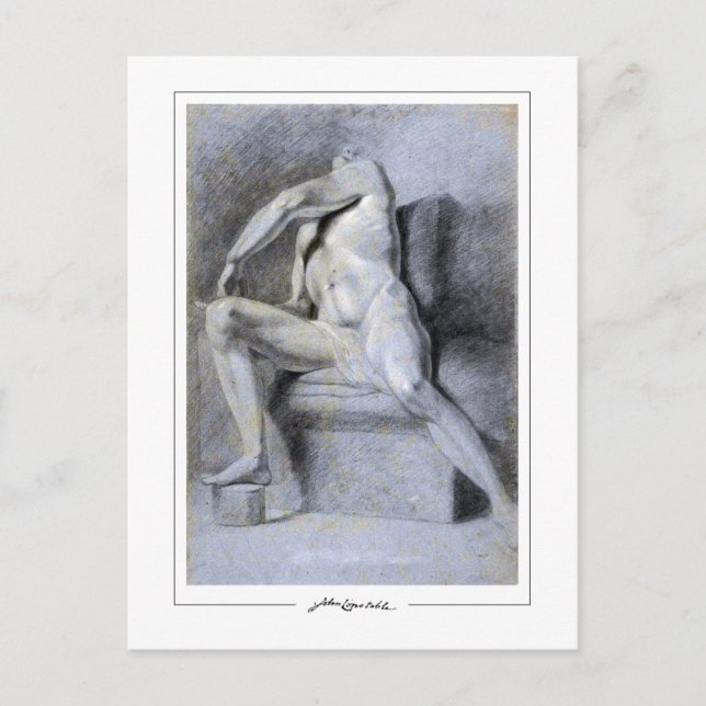 John Constable #131-2 - Carte postale d'art fin (Devant)
