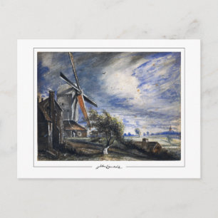 John Constable #243-2 - Carte postale d'art fin