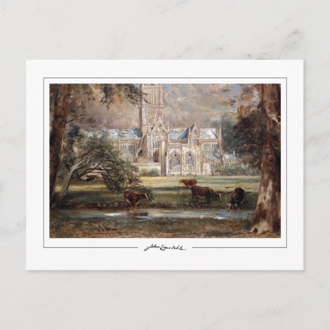 John Constable #313-2 - Kunstpostkarte Postkarte (Vorderseite)