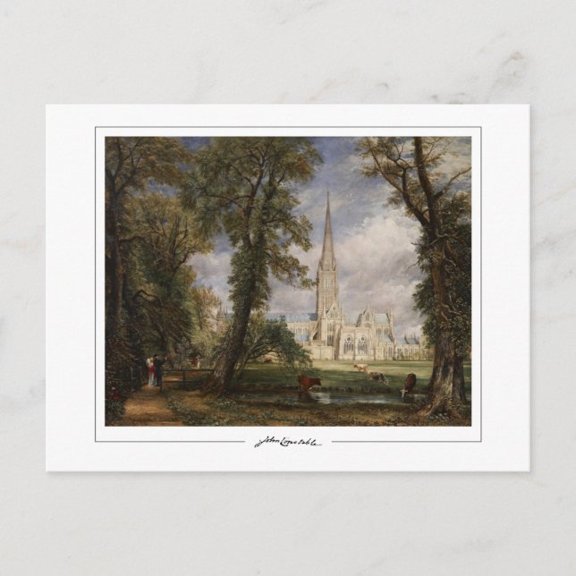 John Constable #34 - Fine Art Postcard Postkarte (Vorderseite)