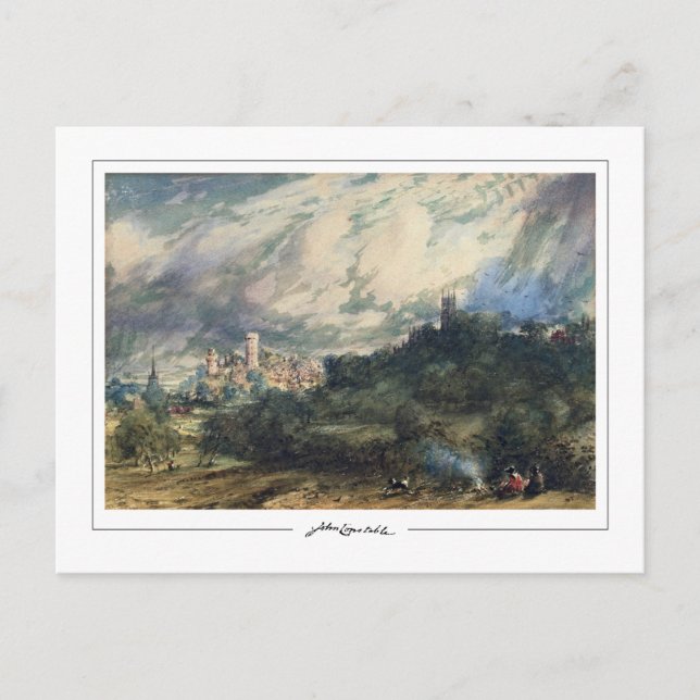 John Constable #367-2 - Fine Art Postcard Postkarte (Vorderseite)
