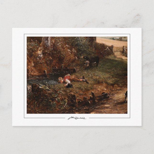 John Constable #391-2 - Fine Art Postcard Postkarte (Vorderseite)