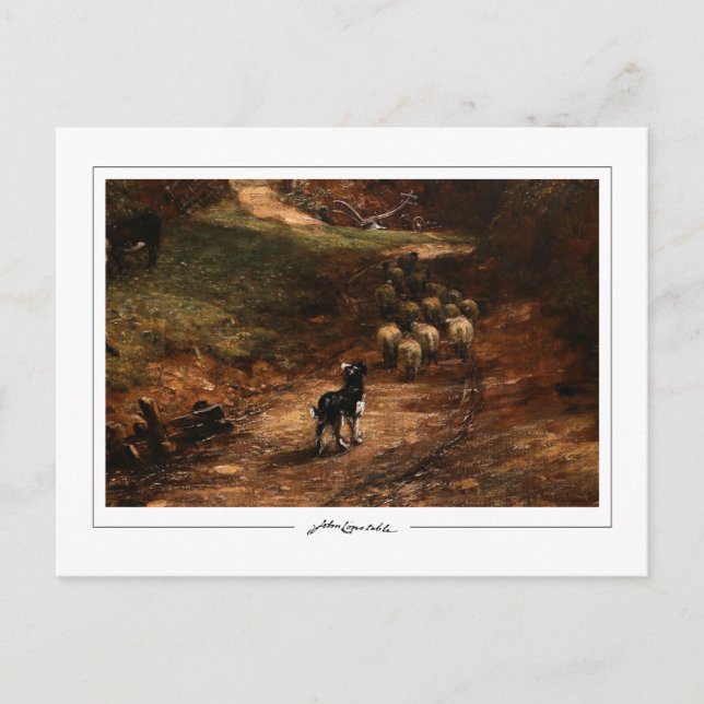 John Constable #467 - Kunstpostkarte Postkarte (Vorderseite)