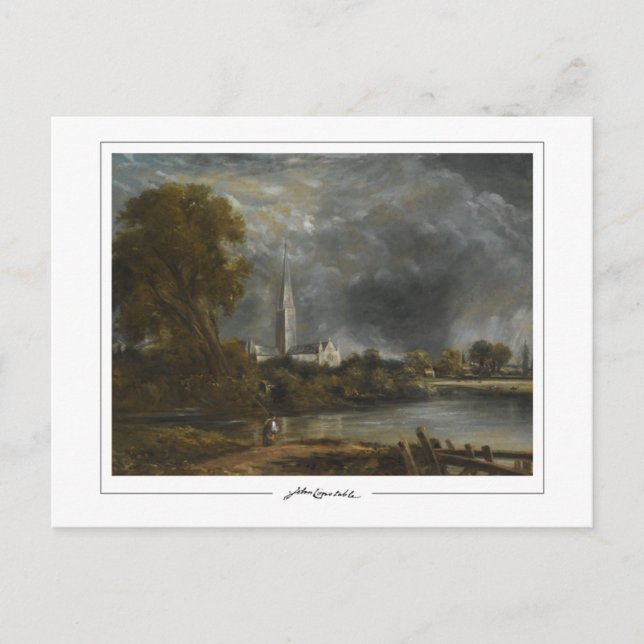 John Constable #47-2 - Carte postale d'art fin (Devant)