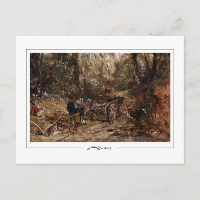 John Constable #66-2 - Fine Art Postcard Postkarte (Vorderseite)