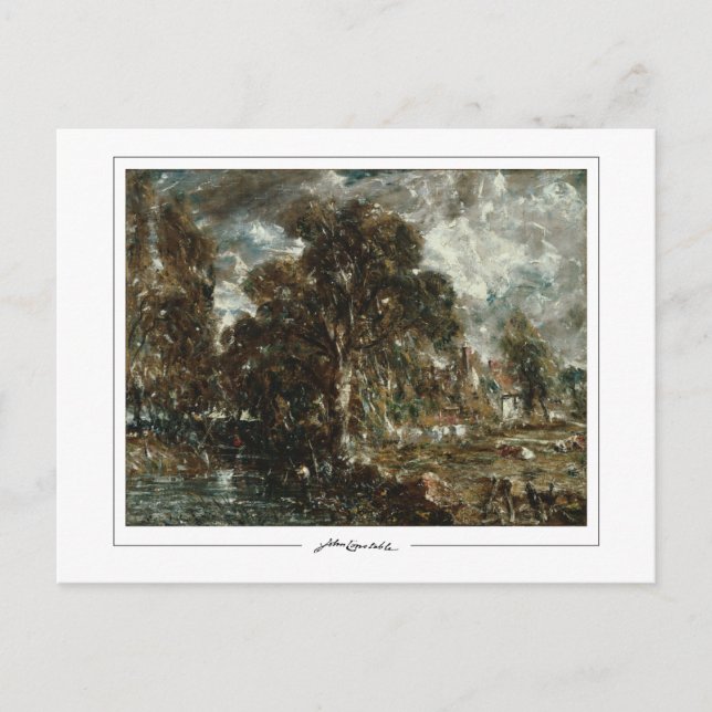 John Constable #9 - Fine Art Postcard Postkarte (Vorderseite)