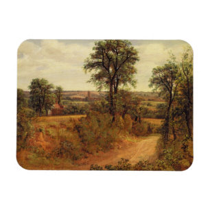 John Constable A Lane near Dedham, c.1802 (Öl Magnet