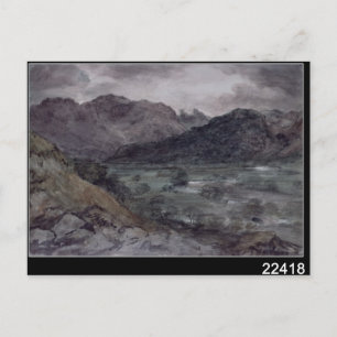 John Constable Ansicht in Borrowdale Postkarte