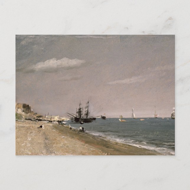 John Constable | Brighton Beach mit Kolliers, 182 Postkarte (Vorderseite)