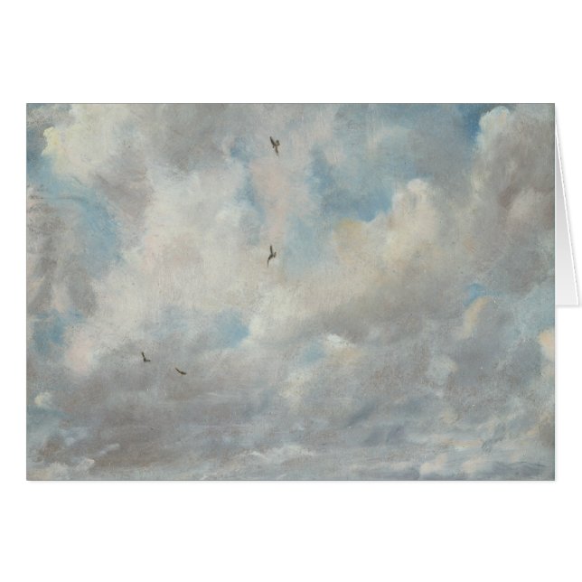 John Constable - Cloud-Studie (Vorderseite (Horizontal))
