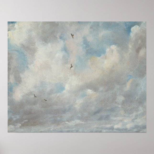 John Constable - Cloud-Studie Poster (Vorne)