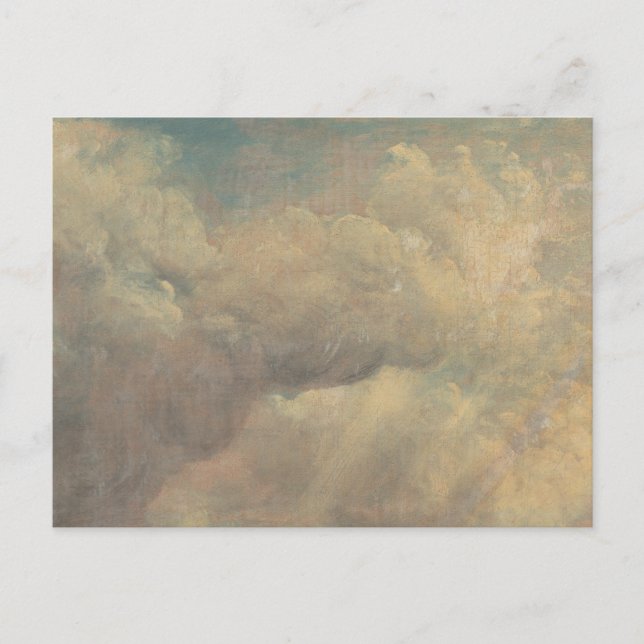 John Constable - Cloud-Studie Postkarte (Vorderseite)